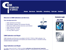 Tablet Screenshot of cmmcal.com